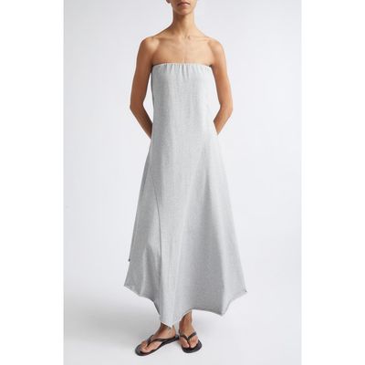 ST. AGNI ST. AGNI Strapless Cotton Jersey Dress
