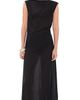 St. Agni St. Agni Stretch Silk Bateau Dress Black - 1