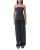 St. Agni St. Agni Stripe Relaxed Pleat Pants - 2