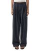 St. Agni St. Agni Stripe Relaxed Pleat Pants - 4
