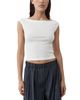 St. Agni St. Agni Stripe Relaxed Pleat Pants - 5