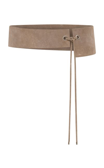 St. Agni St. Agni Suede Asymmetric Belt