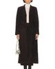 St. Agni St. Agni Suede Tailored Coat - 1