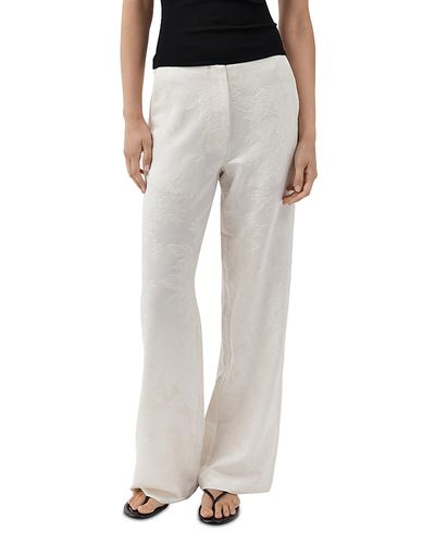 St. Agni St. Agni Wool & Silk Jacquard Pants