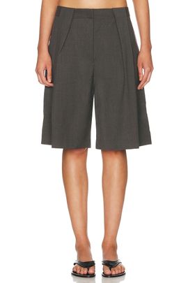 St. Agni St. Agni Wool Pleat Loop Short
