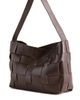 St. Agni St. Agni Woven Mini Tote Chocolate One - 1