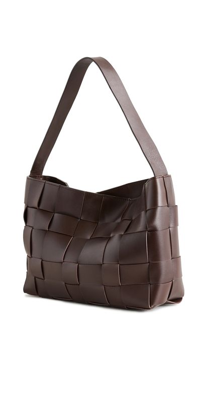 St. Agni St. Agni Woven Mini Tote Chocolate One