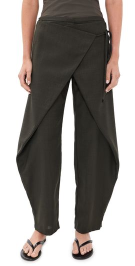 St. Agni St. Agni Wrap Rouleau Pants Umber