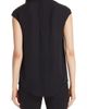 St. John Collection St. John Collection Tie Neck Double Silk Georgette Shell - 3