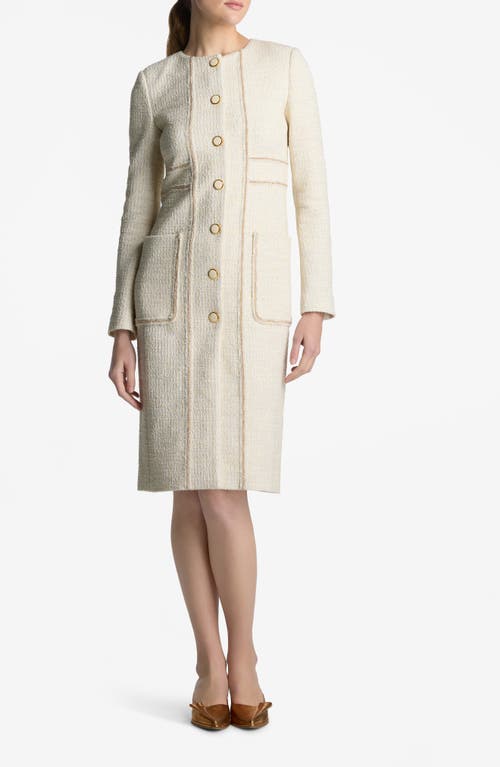 ST. JOHN ST. JOHN Chain Trim Longline Jacket