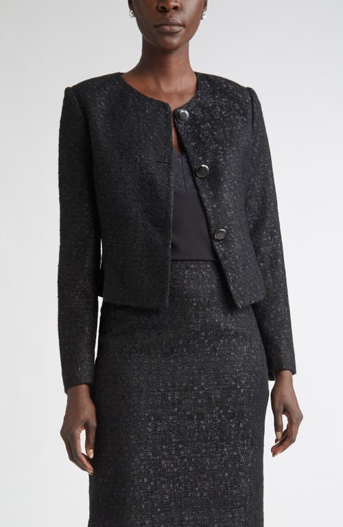 ST. JOHN ST. JOHN Compact Tape Tweed Jacket