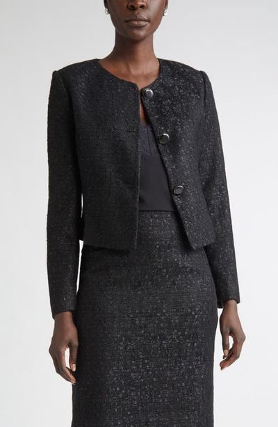 ST. JOHN ST. JOHN Compact Tape Tweed Jacket