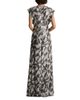 St. John St. John Cubist Geo Stretch Paillette Gown - 3