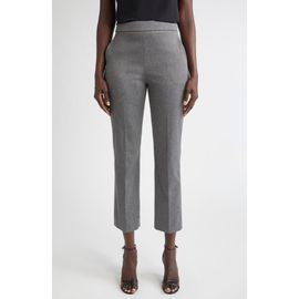 ST. JOHN ST. JOHN Emma Mélange Stretch Twill Crop Pants