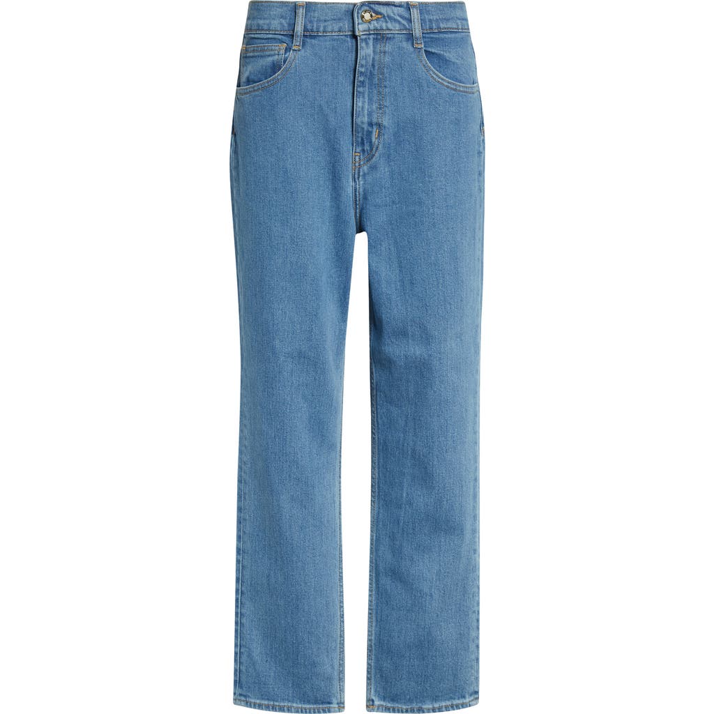 ST. JOHN ST. JOHN Isabel High Waist Ankle Straight Leg Jeans