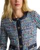 St. John St. John Leather Trim Tweed Jacket - 2