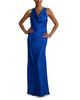St. John St. John Liquid Satin Cowl Neck Dress - 2