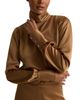 St. John St. John Long Sleeve Satin Turtleneck Top - 4