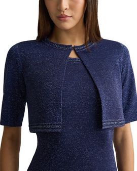 St. John St. John Metallic Bolero Jacket