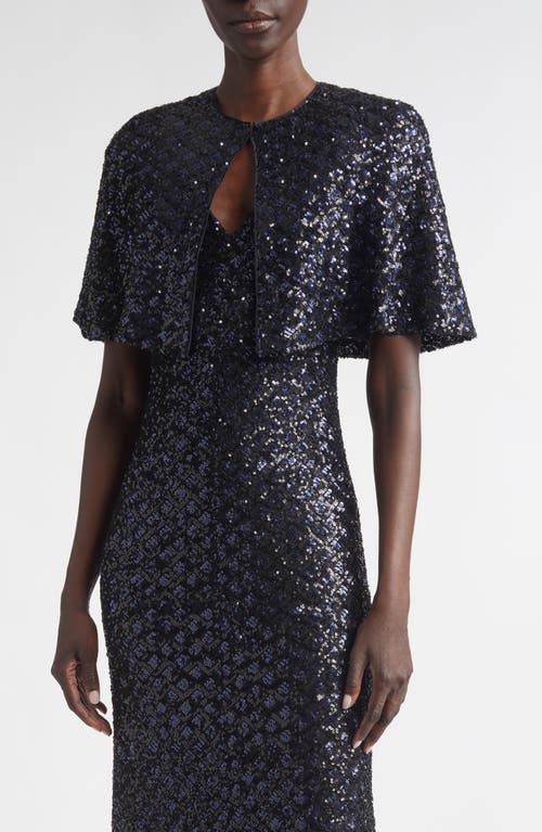 ST. JOHN ST. JOHN Metallic Shimmer Tweed Bolero Jacket