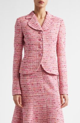 ST. JOHN ST. JOHN Provence Tweed Jacket