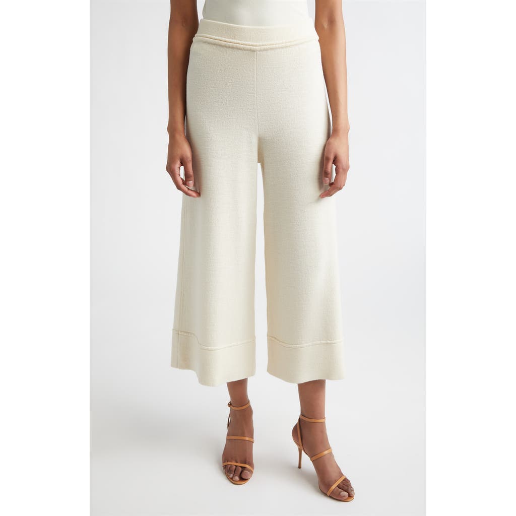 ST. JOHN ST. JOHN Romy Legacy Crepe Kit Ankle Wide Leg Pants