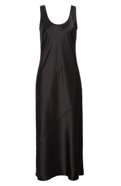 ST. JOHN ST. JOHN Sarah Liquid Satin Dress