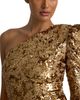 St. John St. John Stretch Sequin One Shoulder Gown - 3