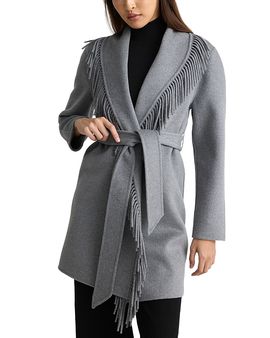 St. John St. John Wool & Cashmere Belted Coat