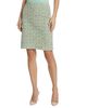 St. John Women's Bouclé Tweed Pencil Skirt - 3