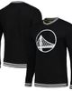 Stadium Essentials Men's Stadium Essentials Black Golden State Warriors Club Level Pullover Sweatshirt  - 1