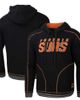 Stadium Essentials Men's Stadium Essentials Black Phoenix Suns Baseline Pullover Hoodie  - 1