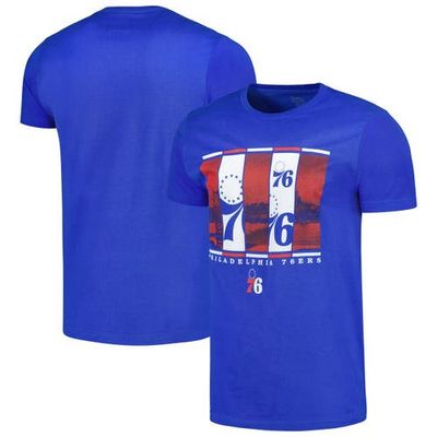 Stadium Essentials Men's Stadium Essentials Royal Philadelphia 76ers City Skyline T-Shirt 
