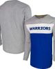 Stadium Essentials Stadium Essentials Unisex Heather Gray Golden State Warriors Loge Long Sleeve T-Shirt  - 1