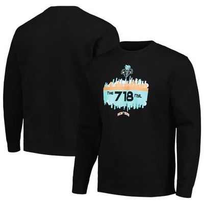 Stadium Essentials Unisex Stadium Essentials Black New York Liberty Cities Pullover Sweatshirt 
