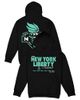 Stadium Essentials Unisex Stadium Essentials Black New York Liberty Next Time Urban Premium Hoodie  - 1