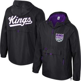 Stadium Essentials Unisex Stadium Essentials Black Sacramento Kings Compete Quarter-Zip Hoodie Jacket 