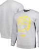 Stadium Essentials Unisex Stadium Essentials Heather Gray Los Angeles Lakers Element Logo Pop Pullover Sweatshirt  - 1