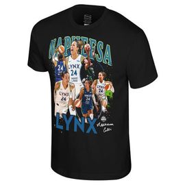 Stadium Essentials Unisex Stadium Essentials Napheesa Collier Black Minnesota Lynx WNBA Crossroads T-Shirt 