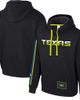 Stadium Essentials Unisex Stadium Essentials Black Dallas Wings City Star Rebel Edition Pullover Hoodie  - 1