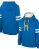 Stadium Essentials Women's Stadium Essentials Blue Oklahoma City Thunder Road Game Pullover Hoodie  - 1