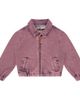 Stains and Stories by Babyface Stains and Stories by Babyface Acid Wash Denim Bomber Jacket - 1