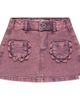 Stains and Stories by Babyface Stains and Stories by Babyface Acid Wash Denim Skirt - 1