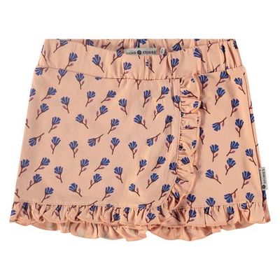 Stains and Stories by Babyface Stains and Stories by Babyface Allover Floral Ruffle Skort