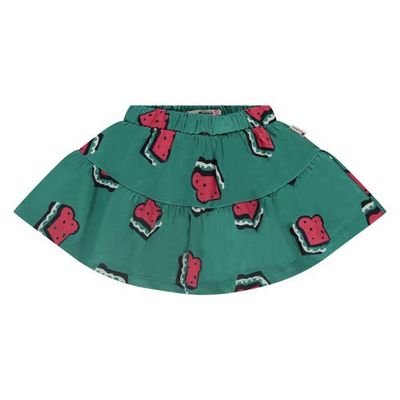 Stains and Stories by Babyface Stains and Stories by Babyface Allover Sandwich Print Tiered Skirt