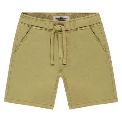 Stains and Stories by Babyface Stains and Stories by Babyface Brushed Poplin Pull-On Shorts