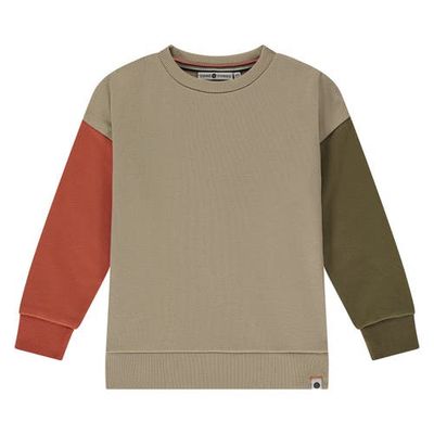 Stains and Stories by Babyface Stains and Stories by Babyface Colorblock Crewneck Sweatshirt