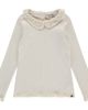 Stains and Stories by Babyface Stains and Stories by Babyface Crochet Collar Long Sleeve Top - 1