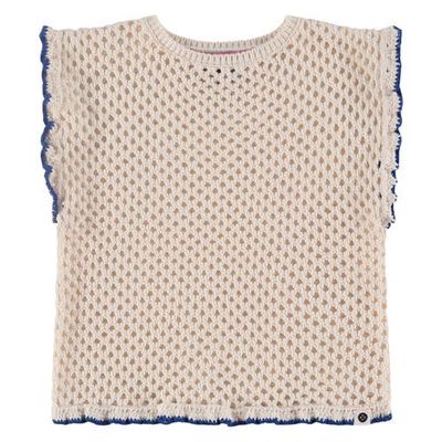 Stains and Stories by Babyface Stains and Stories by Babyface Crochet Ruffle Top