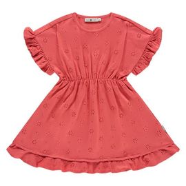 Stains and Stories by Babyface Stains and Stories by Babyface Eyelet Cinched Waist Short Sleeve Dress
